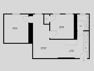 2 Bed 1 Bath