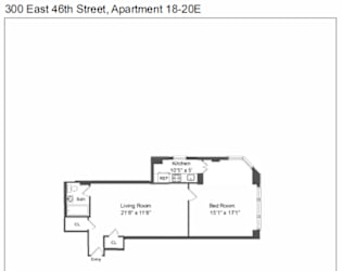 E Line 1 Bed 1 Bath