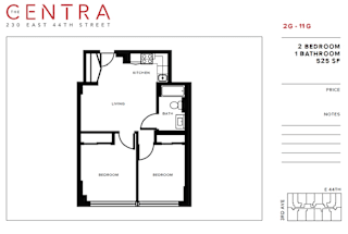 2 Bed 1 Bath