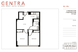 2 Bed 1 Bath
