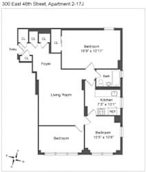 J Line 3 Bed 1 Bath
