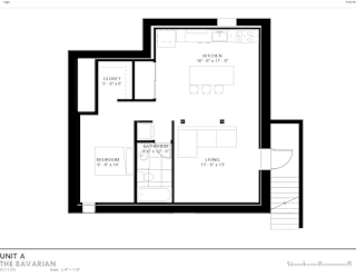 this floor plan is an approximation of a floor plan for a 208 sq ft