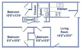 Floor Plan 3x1