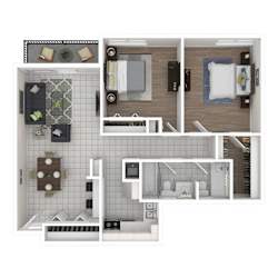 the 1190 plan 1 bedroom