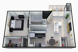 the bedroom floor plan of a 2100 sq ft house