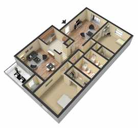 the oxford dollhouse floor plan