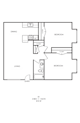 B1 Floor Plan at Lovato, Texas