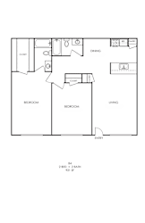 B4 Floor Plan at Lovato, Texas