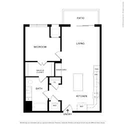 this floor plan is an approximation and may not include the most recent information at Vue at Bluestone, Minnesota, 55803