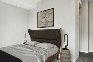 Bedroom Interior at Custom House, Saint Paul, 55101