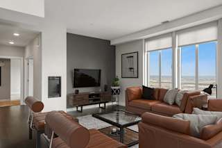 Living Area at Custom House, Saint Paul