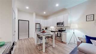Spacious Kitchen at The Bessemer at Seward Commons Apartments, MN, 55404