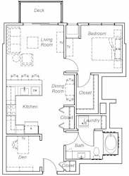 Belmont--O Floor plan at Overlook on the Creek, Minnetonka, MN 55305