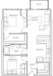 Harriet-V Floor plan at Overlook on the Creek, Minnesota