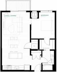 Turquoise Floor Plan at Viridium Apartments, Minneapolis, 55401