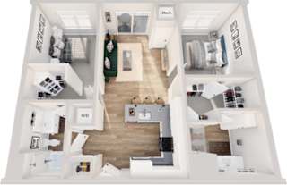 2Bed 2Bath_4 at Lochner Apartments, Minnesota, 55110