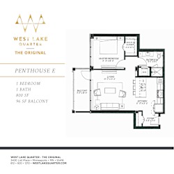 Penthouse E at The Original at West Lake Quarter, Minnesota, 55416