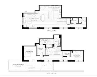 PH4 Floor Plan at Custom House, Minnesota, 55101