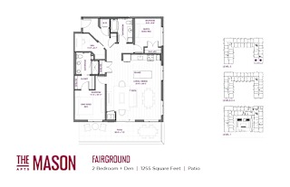 Fairground Floor Plan at The Mason, St. Paul