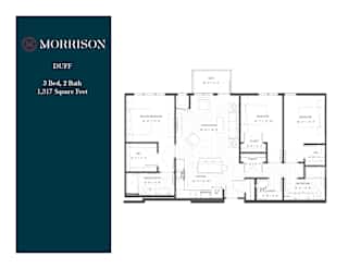 Duff Floor Plan at The Morrison, Rosemount, MN