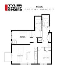 Fillmore Floor Plan at Tyler Street Stacks, Minneapolis Minnesota