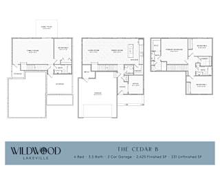 A floor plan for a home with a garage and a living room.