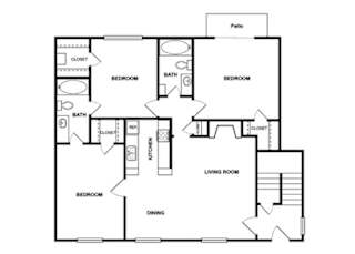 Floor Plan C1,C2