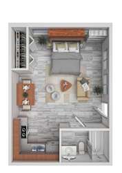 Studio Floorplan