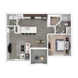 A5 Floor Plan at 901 Rendon, Burleson Texas