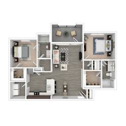 A8 Floor Plan at 901 Rendon, Burleson, 76028