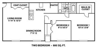 floor plan photo of the reserve at quiet waters apartments ga