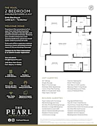 2 bed 2 bath at The Pearl, Fort Wayne