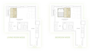 Floor Plan ORI Expandable Studio S4