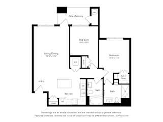2 bed 2 bath at Arterra Apartment , Surprise, Arizona