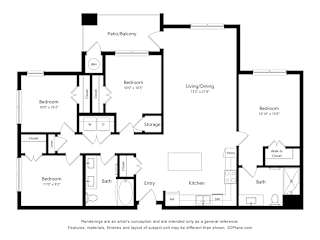 4 bed 2 bath at Arterra Apartment , Arizona, 85374