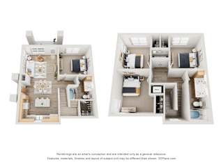 4 bed 2 bath J at Arterra Apartment , Surprise, 85374