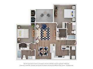 Trinity Floor Plan at Five 49 at River Oaks, Waxahachie, 75165