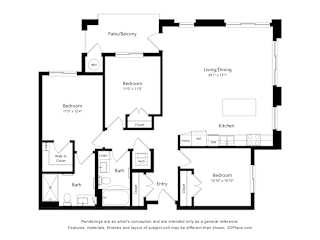 3 bed 2 bath at Estrella Springs at Canyon Trails Apartments, Goodyear