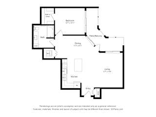 A3 Floor Plan Blueprint at Heron Ridge 62+ Apartments, Kissimmee