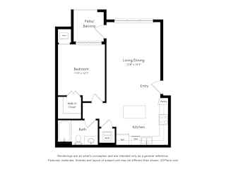 1 bed 1 bath at The Paramount Apartments, Atlanta 30331