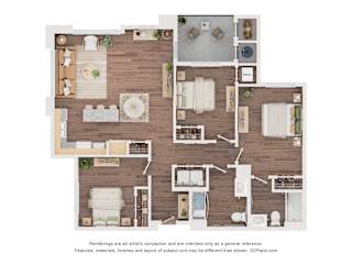 3 bed 2 bath B at Sandoval Flats Apartment, Rio Rancho, MN, 87144