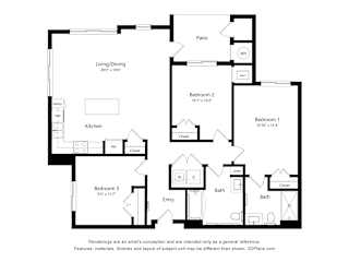 3 bed 2 bath C at Sandoval Flats Apartment , Rio Rancho, MN