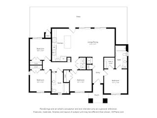 D4 Floor Plan at Townhomes on Earley, Casa Grande, AZ