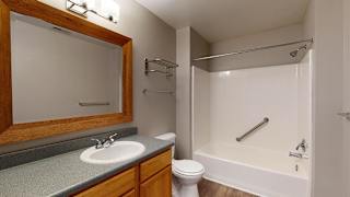 Floor Plan 1 Bedroom 1 Bathroom - Apartment