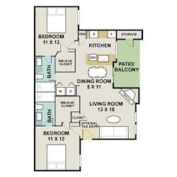 Floor Plan 2A