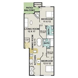 Floor Plan 2C