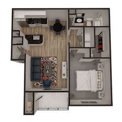 Floor Plan 1B