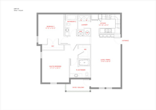 Floor Plan B1B
