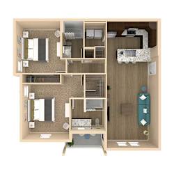 Floor Plan B1B