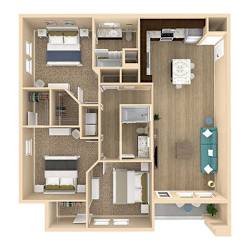 Floor Plan C1B